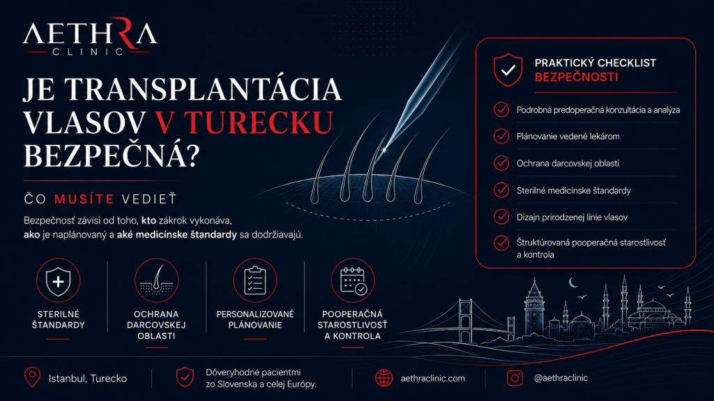 Je transplantácia vlasov v Turecku bezpečná
